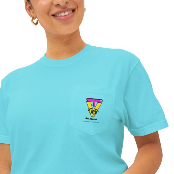 T-vice engraved on pocket design - Image 92