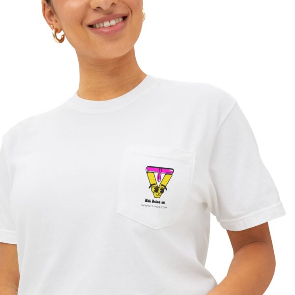 T-vice engraved on pocket design - Image 8
