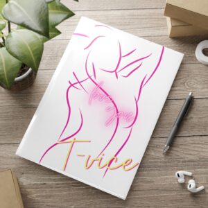 Double Design Hardcover Notebook with Puffy Covers