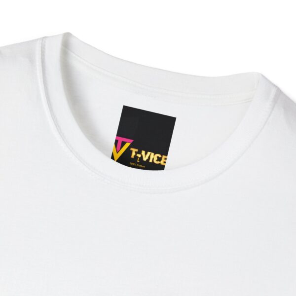 T-Vice Imprinted Unisex Softstyle T-Shirt - Image 4