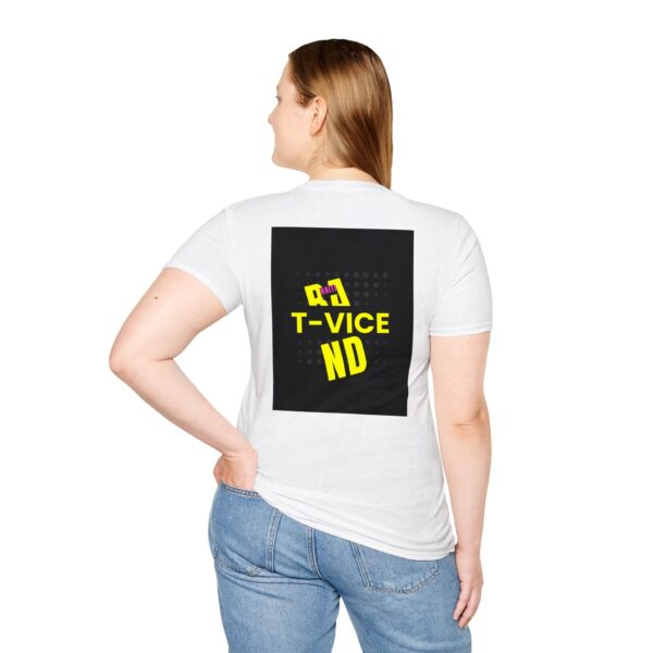 T-Vice Imprinted Unisex Softstyle T-Shirt - Image 6