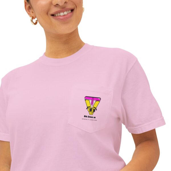 T-vice engraved on pocket design - Image 128