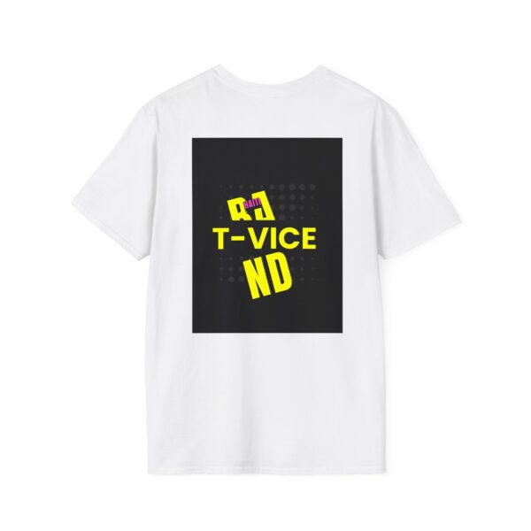 T-Vice Imprinted Unisex Softstyle T-Shirt - Image 3