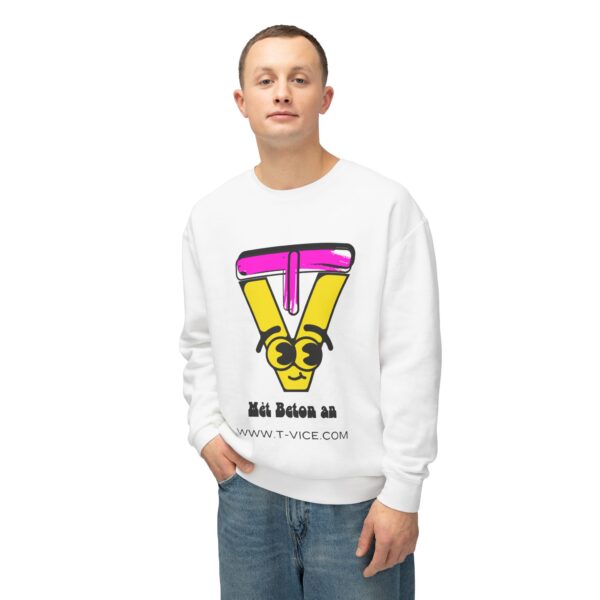 Unisex Lightweight Crewneck Sweatshirt - Image 5