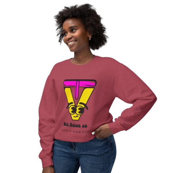 Unisex Lightweight Crewneck Sweatshirt - Image 91