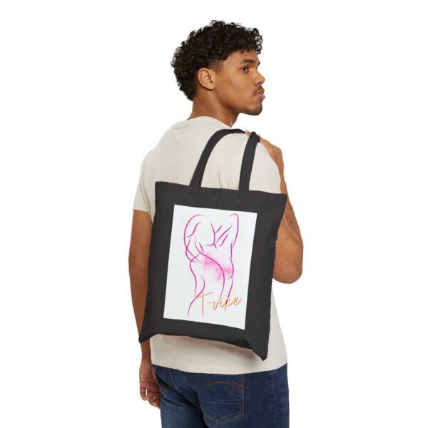 Engraved Canvas Tote Bag - Image 11