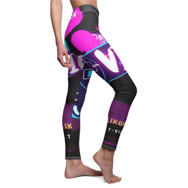 Women's Cut & Sew Casual Leggings - Image 6