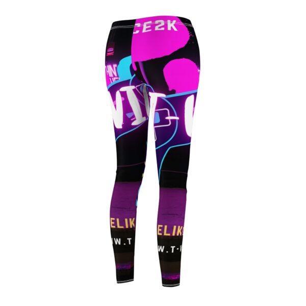 Women's Cut & Sew Casual Leggings - Image 4