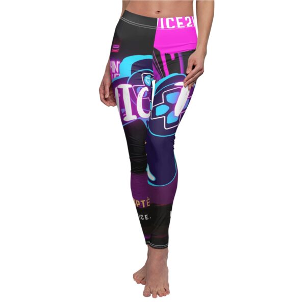 Women's Cut & Sew Casual Leggings - Image 5