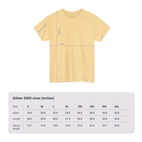 Unisex Heavy Cotton Tee - Image 108