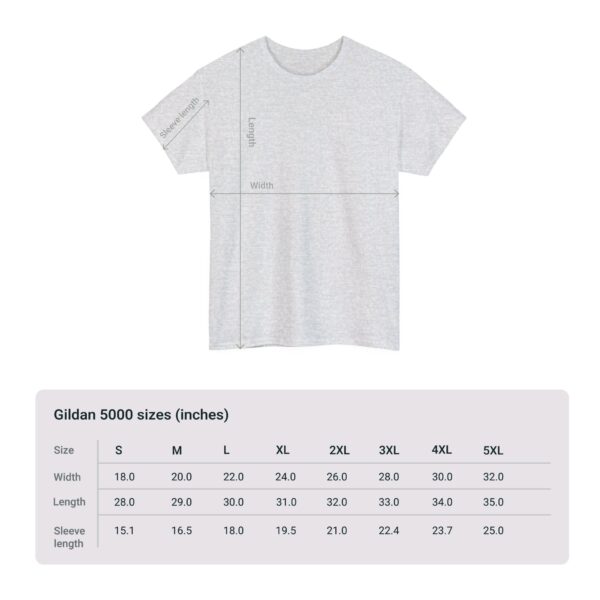 Unisex Heavy Cotton Tee - Image 81