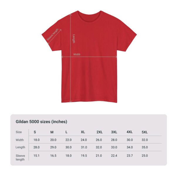Unisex Heavy Cotton Tee - Image 435