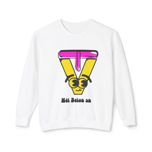 Unisex Lightweight Crewneck Sweatshirt - Image 9