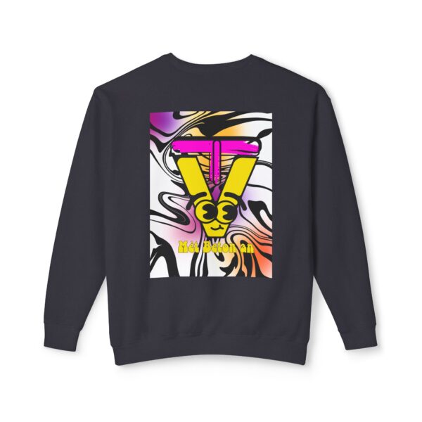 Unisex Lightweight Crewneck Sweatshirt - Image 2
