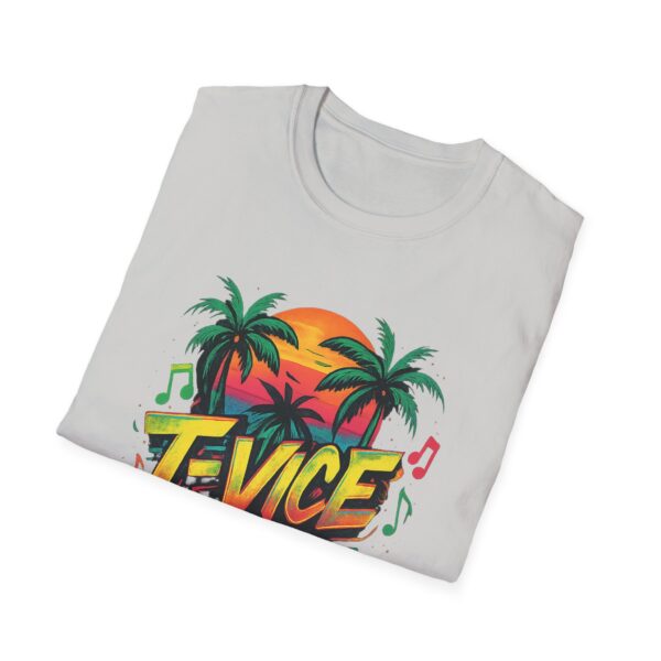 Tropical Vibes T-Shirt, Unisex Graphic Tee, Summer Style Shirt, Music Lover Gift, Vacation Apparel, Partywear - Image 16