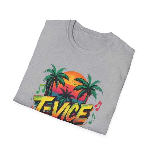 Tropical Vibes T-Shirt, Unisex Graphic Tee, Summer Style Shirt, Music Lover Gift, Vacation Apparel, Partywear - Image 20