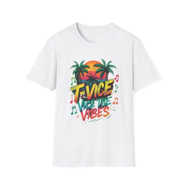 Tropical Vibes T-Shirt, Unisex Graphic Tee, Summer Style Shirt, Music Lover Gift, Vacation Apparel, Partywear