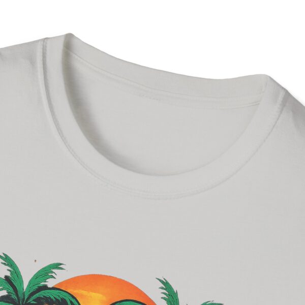 Tropical Vibes T-Shirt, Unisex Graphic Tee, Summer Style Shirt, Music Lover Gift, Vacation Apparel, Partywear - Image 15
